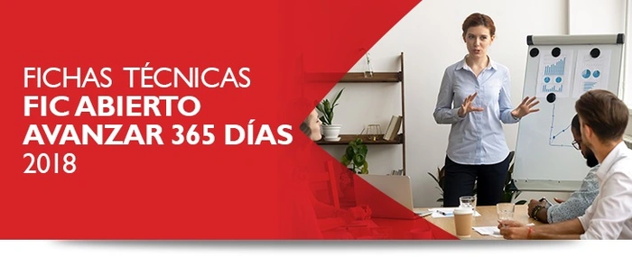 Fichas Técnicas 2018: FIC Abierto Avanzar 365 Días